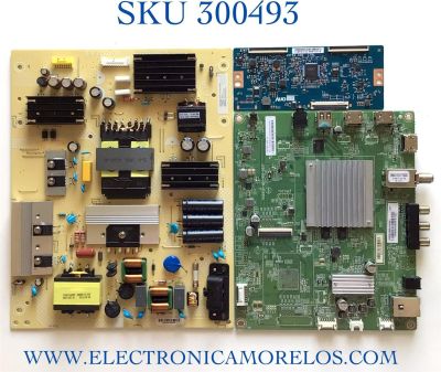 KIT DE TARJETAS PARA TV ONN MAIN XKCB01K003 / 715C8501-M01-B00-005T / (X) XKCB01K003010X / FUENTE PLTVJIA31XXEK / 715GA018-P01-004-003S / PANEL TPT650UA -QVN07.U REV:S500S / MODELO 100012587